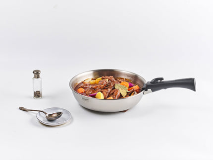 316 Ti Stainless Steel Saute Pan 20 cm