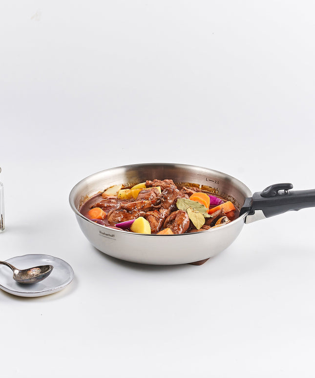 316 Ti Stainless Steel Saute Pan 20 cm