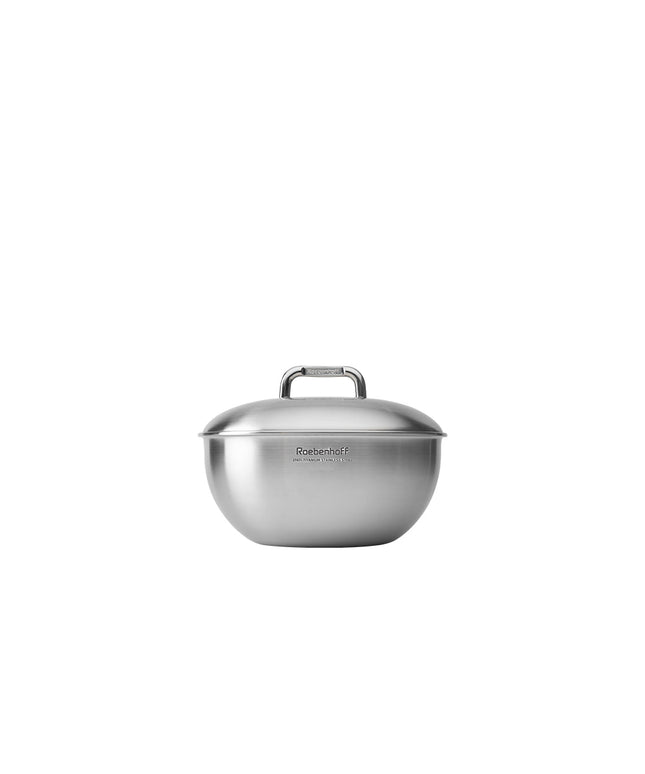 316 Ti Stainless Steel Pot 22 cm with lid