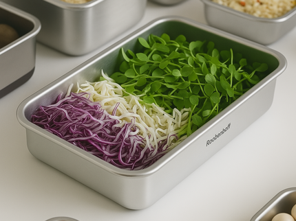 316 Stainless Steel Food Container 2500ml (Baht)