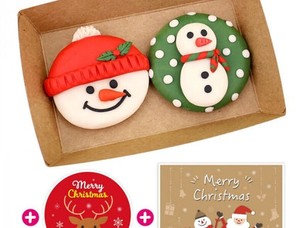 Craft Soap Shaped Plate (Snowman)