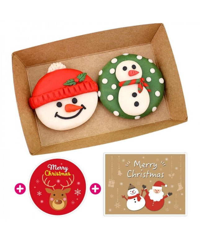 Craft Soap Shaped Plate (Snowman)