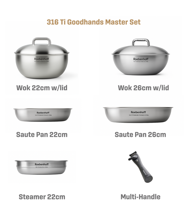 316 Ti GoodHands Master 5 set