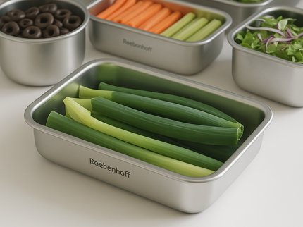 316 Stainless Steel Food Container 1600ml (Rectangle)