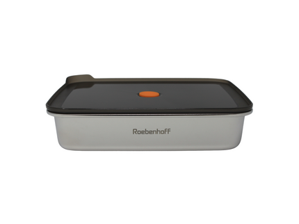 316 Stainless Steel Food Container 1600ml (Rectangle)