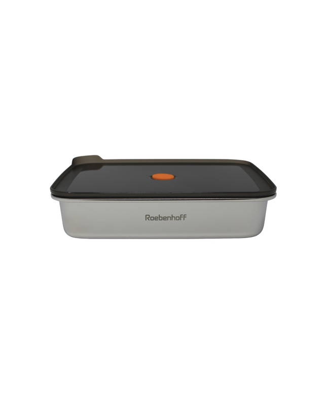 316 Stainless Steel Food Container 1600ml (Rectangle)