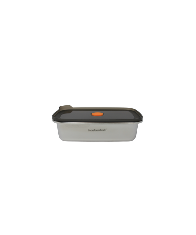 316 Stainless Steel Food Container 600ml (Rectangle)