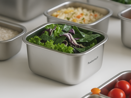 316 Stainless Steel Food Container 800ml (Square)