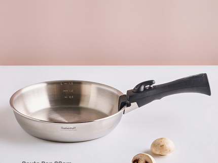 316 Ti Stainless Steel Saute Pan 26 cm