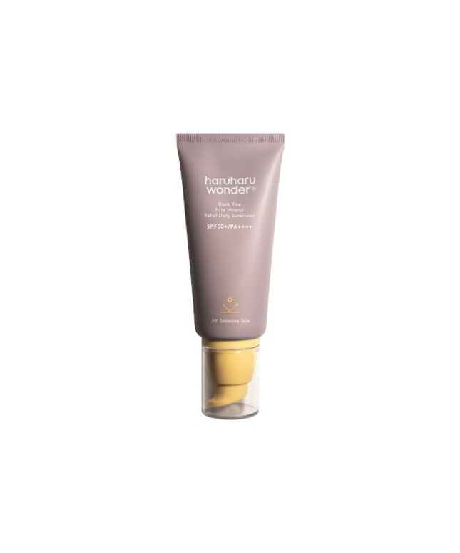 HARUHARU WONDER Black Rice Pure Mineral Relief Daily Sunscreen (50ml / 1.69fl.oz)