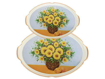 Sunflower 2P Set(Medium, Large) Marble, ABS